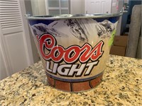 Coors light Pacers beer bucket