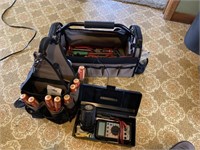 Contractor pouch with contents