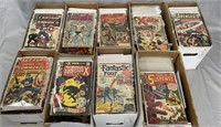 Silver Age Comic Lot. 9 Boxes.