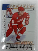 1997-98 PINNACLE LARRY MURPHY #141 AUTOGRAPHED