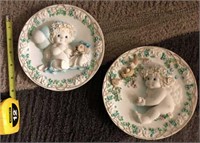 Collectibles Cherub Plates Set