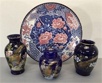 Ginger Jar, Platter, Vases -Asian Designs
