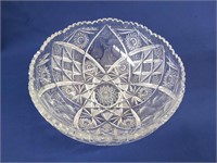 Large Pinwheel Crystal Bowl