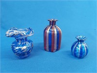 Murano Glass Vases -  Small