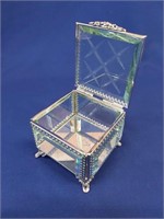 Small Jewely Box w/ Beveled Glass