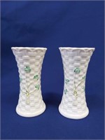 Belleek Vases