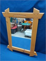 Pine Framed Wall Mirror - The Flying Dutchman