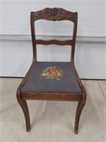 Dining Room Chair - Embroidered Seat