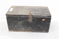 2 LATCHED WOODEN BOXES