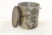 NETHERLAND COTTAGE CHEESE METAL CONTAINER