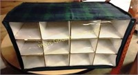 12 NEW 12-SECTION SHOE STORAGE CHESTS