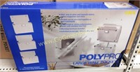 LOT OF 60 NEW POLYPRO LARGE WALL POCKETS - SETS OF