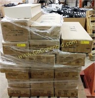 20 BOXES OF NEW TAV WHITE CABINET COMPONENTS