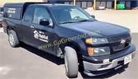 2012 CHEVY COLORADO PICKUP WITH CAMPER TOP & BED S