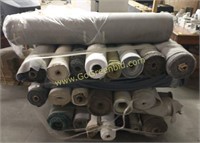 PALLET OF APPROX. 35 MEDIUM TO LARGE PARTIAL ROLLS