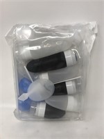 New Travel Bottles Set- 6 silicone toiletry
