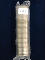 1994 uncirculated roll of  Canadian nickels
