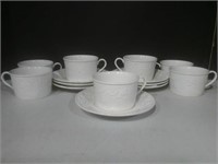 Mikasa Tea Cups & Saucers