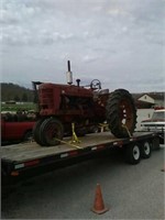 Farmall M w/ side mower