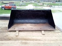 66" bucket for skid steer