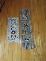 3pc. Overboard Art "Demi-Knothole by Don Briddell