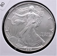 1994 SILVER EAGLE GEM