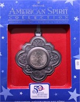CHRISTMAS TREE COIN ORNAMENT