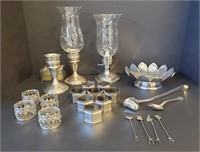 Reed & Barton Sterling Silver Candlesticks & More