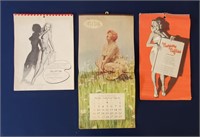 1940s 1960s Pin Up Girl Calendars MacPherson Moran