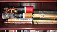Shelf of Books Men & Guns, Military, Rifles etc
