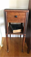 Antique Accent Table w/ Drawer