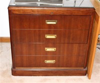 NATIONAL MT AIRY 2 DRAW FILING CABINET