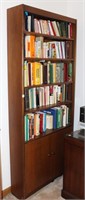 1 CABINET BOOK CASE - 36" x 10" x 84