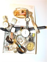 GROUPING OF WATCHES - MENS AND WOMENS