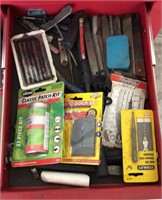 Drawer Full Tools Stanley Punch, Patch Kits