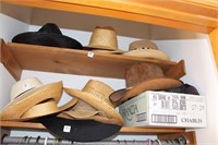 GROUPING OF MEN'S AND WOMEN'S HATS