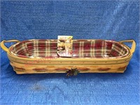 2000 Longerberger lrg harvest blessings basket