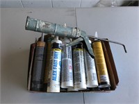 Caulking Gun, Caulk & Heavy Duty Grease