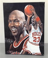 Michael Jordan Canvas Print 11 x14