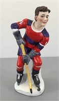 Lefton Porcelain Hockey Player Figurine