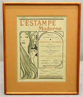 Poster "L' ESTAMPE MODERNE"