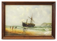 Painting, Ship Wreck