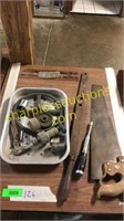 Saw, misc tools