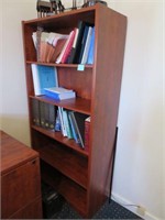 Desk, Lateral File & book shelf