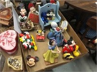 Flat of Disney Figurines