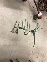 Metal Bird made of of Pitch Forks