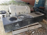 Gas Fuel Tank 12"x15"x64" - Dent on One Side