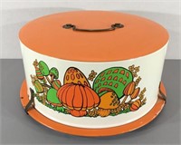 Vintage Tin Cake Carrier -Ballonoff
