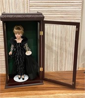 Camellia Garden Gold Key 16" Porcelain Doll