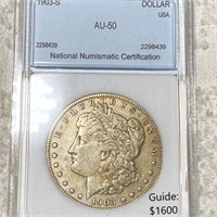 1903-S Morgan Silver Dollar NNC - AU50